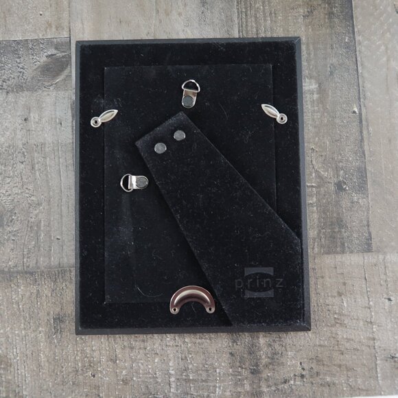 Framed Schnauzer Dog Needlepoint Cross Stich Decor Handmade 7 by 9" - Picture 3 of 3